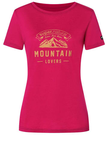 super.natural Merino T-Shirt in pink