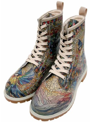 Dogo Longe Boots - Mosaical 40 in Mehrfarbig
