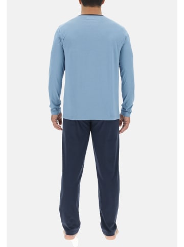 Pierre Cardin Pyjamahose in blau