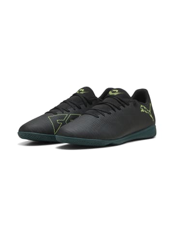 Puma Fußballschuh FUTURE 8 PLAY IT in puma black-fizzy light-green terrain