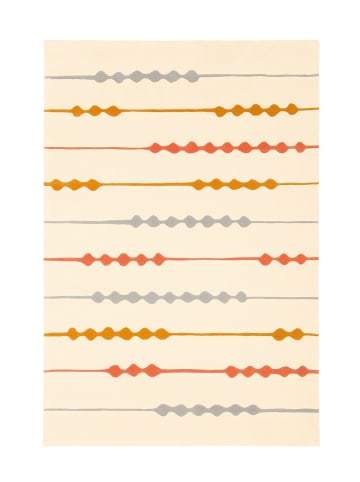 Arte Espina Kurzflor Teppich Spirit 308 in beige - orange - rechteckig