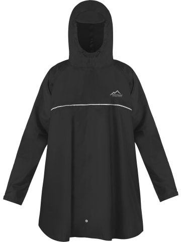 Normani Outdoor Sports Kinder Regenponcho Mawsynram in Schwarz