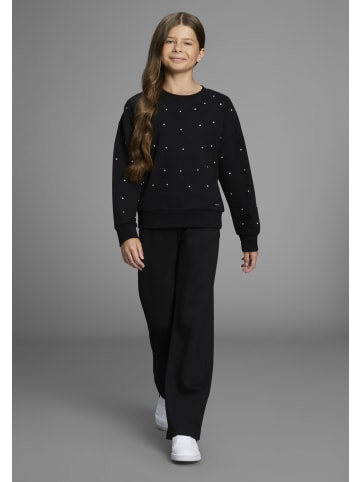 Bruno Banani Sweatshirt in schwarz