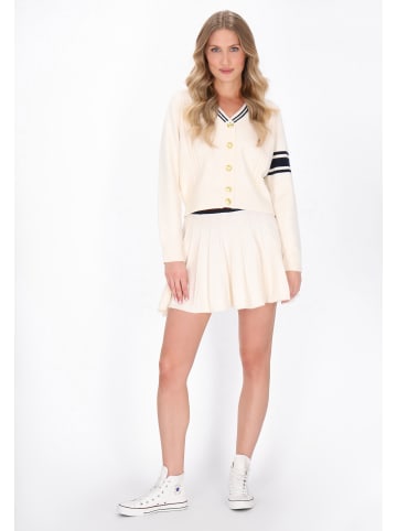 DreiMaster Maritim Skirt in offwhite navy wine red