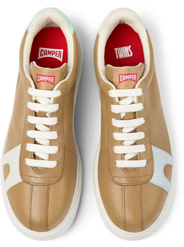 Camper Sneaker " Runner K21 Twins " in Mittelbraun 1