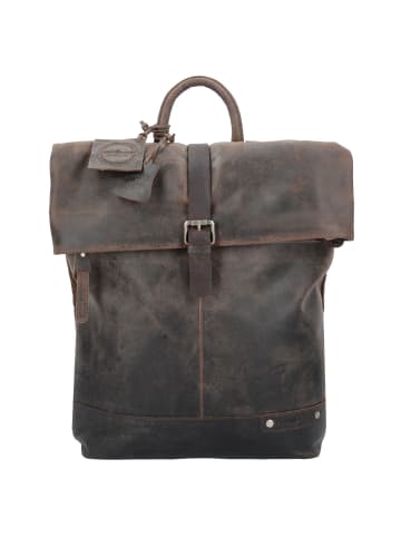 Greenburry Vintage Revival Rucksack 41 cm Laptopfach in brown