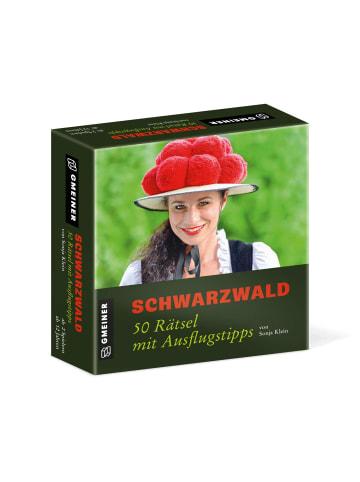 Gmeiner-Verlag Gesellschaftsspiel 50 Schwarzwaldrätsel in Bunt