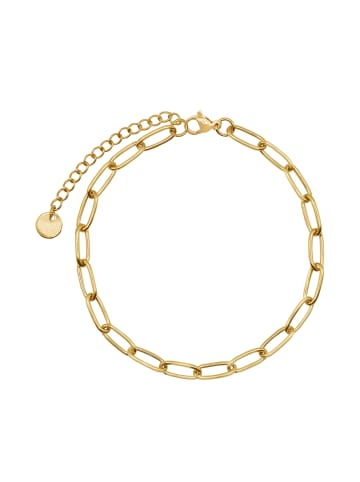Steel_Art Gliederamband Damen Miriam goldfarben in goldfarben
