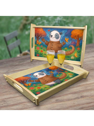 Mr. & Mrs. Panda Esstabellett Skorpion Astrologie Design ohne Sp... in Weiß