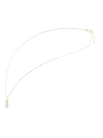 Adeliás Damen Halskette mit Anhänger – aus 925 Silber in gold