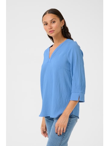 Kaffe Langarm-Bluse KAlinda in Ebb and Flow
