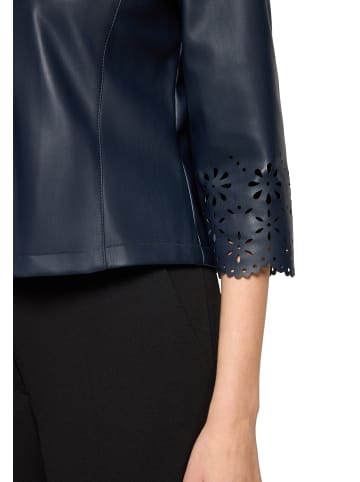 Betty Barclay Blazer-Jacke mit Reißverschluss in dunkelblau