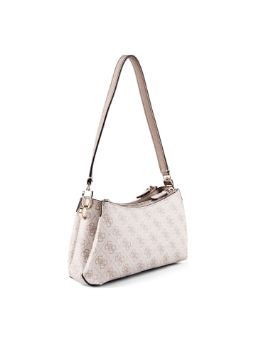 Guess Noelle Schultertasche 27 cm in dark taupe logo