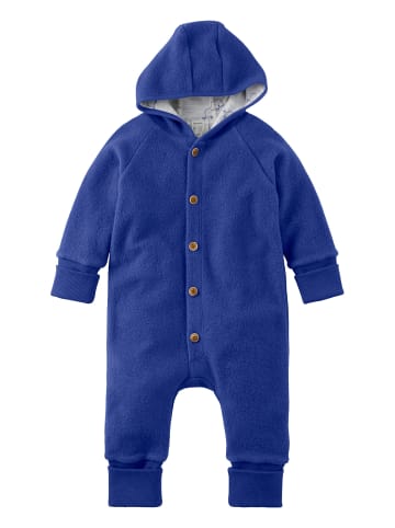 Hessnatur Fleece Overall in ultramarine