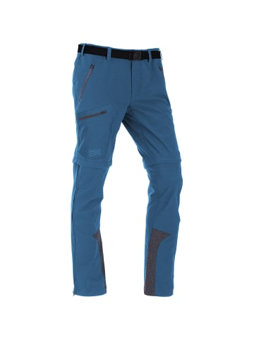 Maul Sport T-Zip Wanderhose Eiger XT elastic mit Logo in Petrol