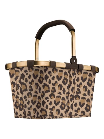 Reisenthel carrybag - Einkaufskorb (teddy leo olive) in frame leo macchiato
