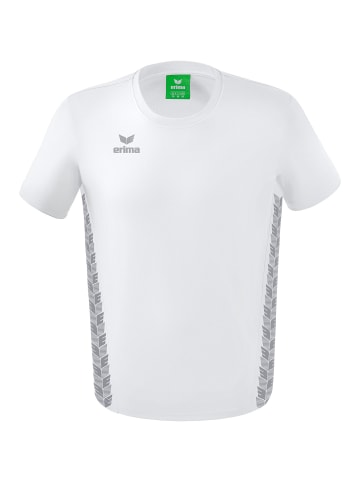 erima Kinder Essential Team T-Shirt in weiß/monument grey
