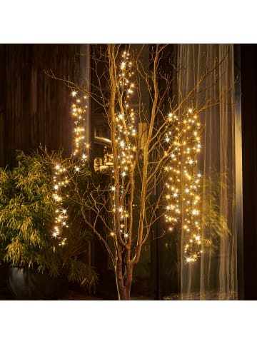 MARELIDA LED Lichterkette Kaskade Baumbeleuchtung 6Stränge 480LED für Außen
