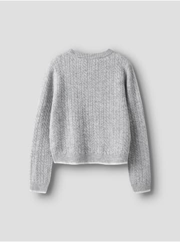 name it Strickpullover in Light Grey Melange