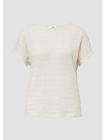 s.Oliver T-Shirt in 02U1_creme