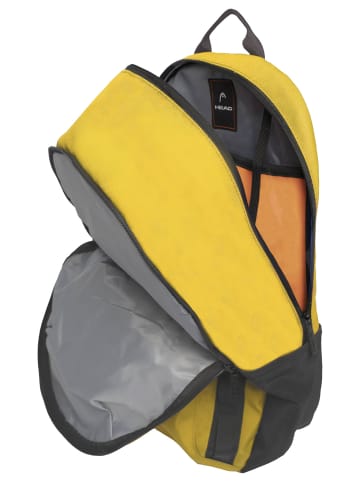 HEAD Rucksack Point 2 Compartments Backpack in Senf