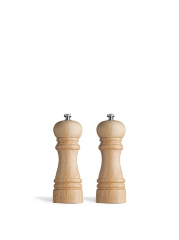 Amefa 2-tlg. Salz-/Pfeffermühle Set MODERN in braun