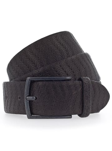 b.belt Matteo Gürtel Leder stahlgrau