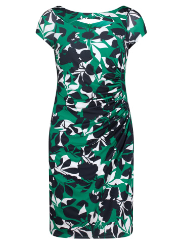 Vera Mont Jerseykleid mit Cut-Outs in Dark Blue/Green