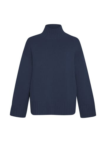 Style Republic Rollkragenpullover OVERSIZED BOXY Kaschmir-Woll-Gemisch in Navy