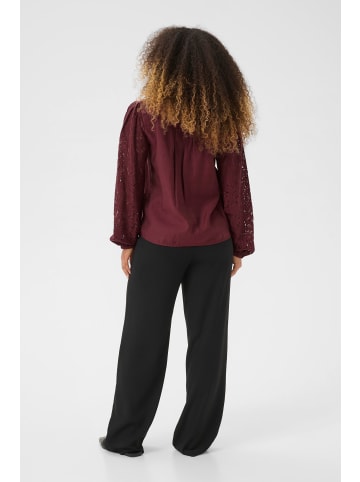 Cream Langarm-Bluse CRLiselin Regular fit in Zinfandel