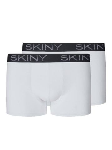 Skiny Boxershort 2er Pack in Weiß
