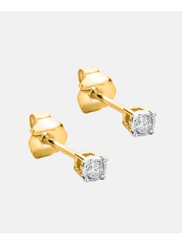Diamant L'éternel Ohrringe aus 375 Gelbgold mit Diamant