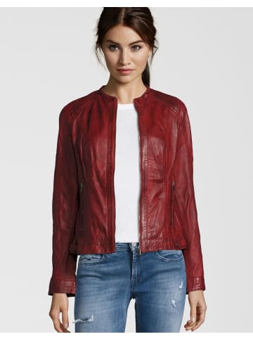 7eleven Lederjacke VANESSA in red