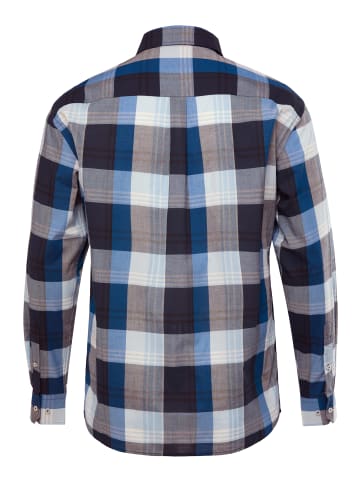 Men Plus Hemd in navy blau