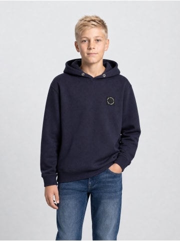 Petrol Industries Lockerer Hoodie Millrun in Blau
