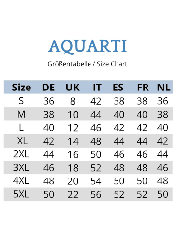 Aquarti Aquarti Damen Bikinihose mit Rock Seitliche Raffung in rot