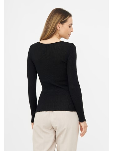 TOOCHE Langarmshirt "Stardust Glow" in Schwarz