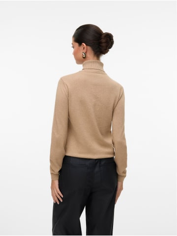 Vero Moda Strickpullover in Silver Mink