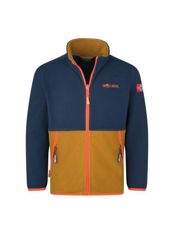Trollkids Fleecejacke Storfjord in bronze