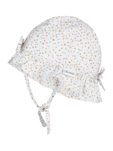 Sterntaler Hut Blümchen in weiß