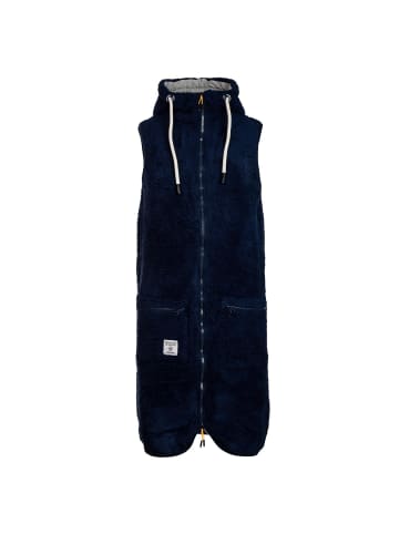 Salzhaut Weste für Damen in marineblau