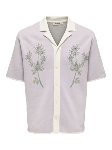 ONLY & SONS Strickpullover in Misty Lilac