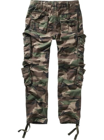 Brandit Cargohose "Pure Slim Fit Pants" in Camouflage