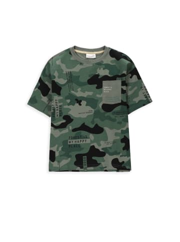 Coccodrillo T-Shirt mit kurzen Ärmeln in grün