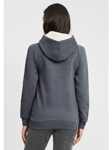 Oxmo Hoodie OXJulia Pile in Blau