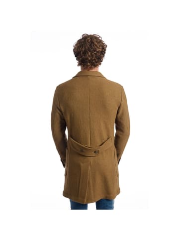 Roberto Pepe Luxury Braun Wolle Herren Jacke