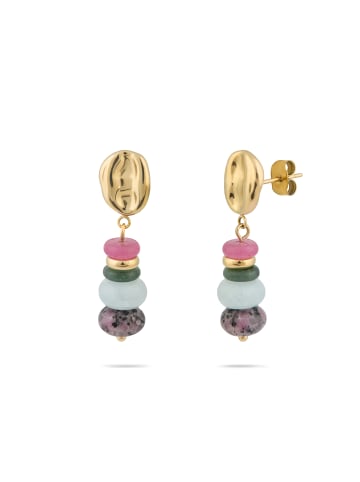 Tamaris Ohrringe Natural Stones in gold