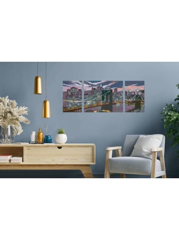 Ravensburger Malprodukte CreArt Premium Triptychon - Skyline von New York CreArt - Premium Triptychon Ab 12 Jahre in bunt