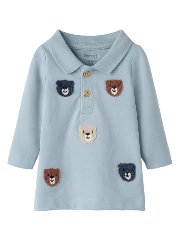 name it Poloshirt in Blue Fog