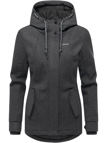 ragwear Übergangsjacke Monadde Felt YOUMODO in Dark Grey